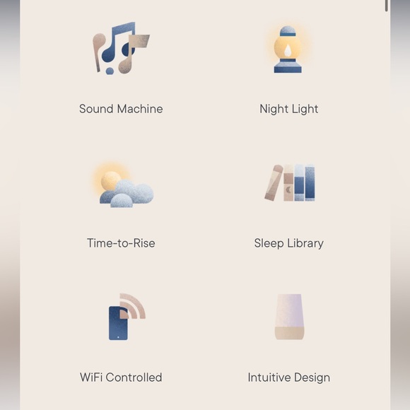 Hatch Rest Sound Machine Night Light Time To Rise Plus Audio Baby Monitor - Picture 9 of 12